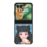 Girl I LOVE EGG Motorola Moto RAZR 2025 Case OV6073