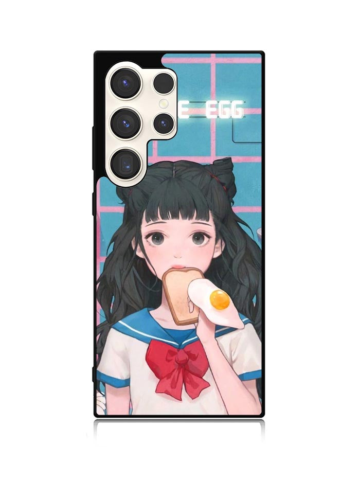 Girl I LOVE EGG Samsung Galaxy S25 Ultra 5G Case QC6073