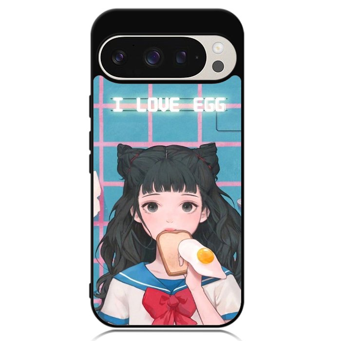 Girl I LOVE EGG Google Pixel 9 | Pixel 9 Pro Case OV6073