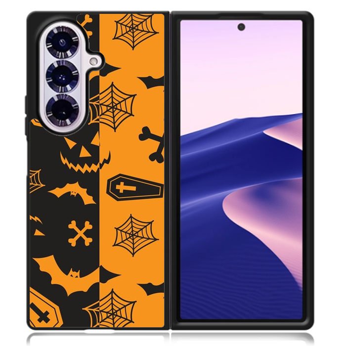 Patterns Halloween Samsung Galaxy Z Fold 7 Case OV6055