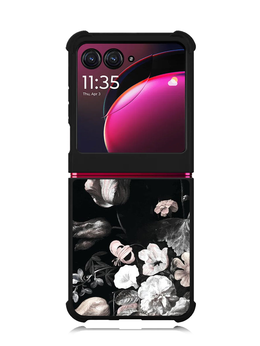 Dark Floral Mural Motorola Moto Razr Plus 2023 , Moto Razr+ 2023 Case OV6010