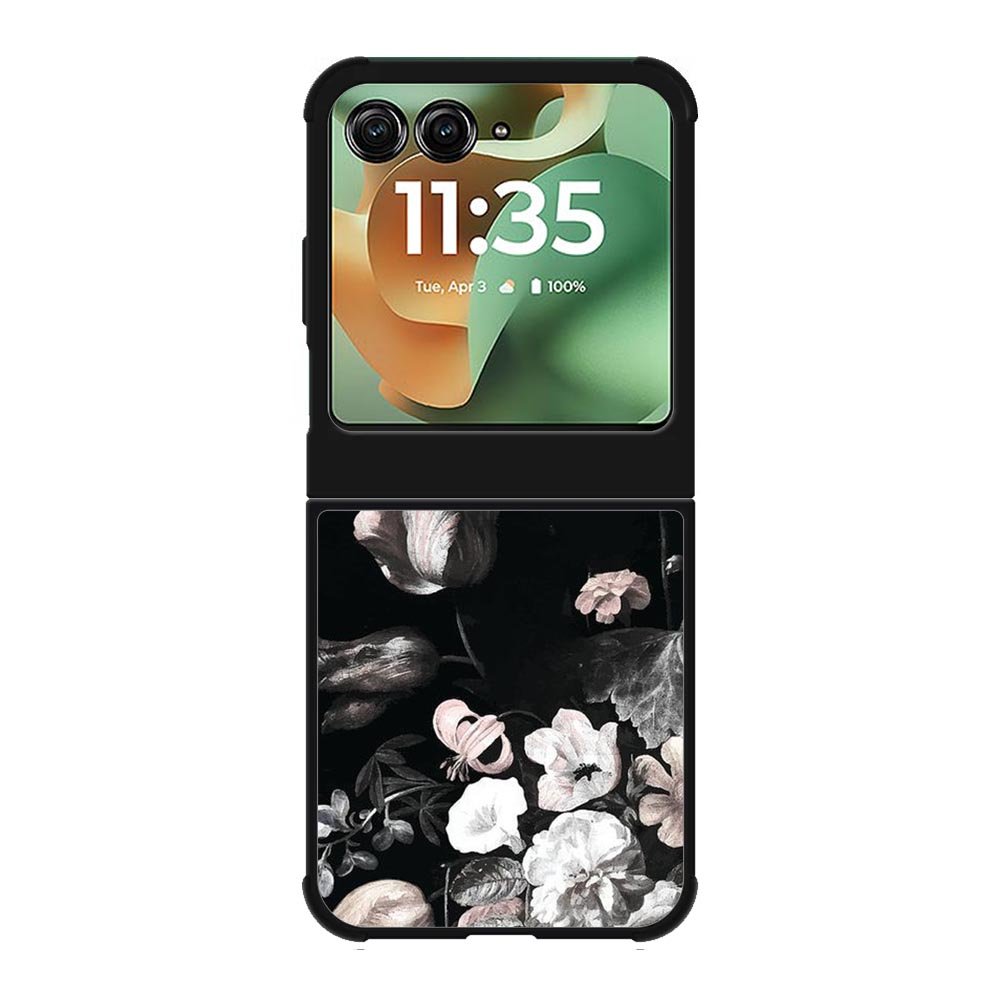 Dark Floral Mural Motorola Moto RAZR 2025 Case OV6010