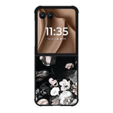 Dark Floral Mural Motorola Moto RAZR Plus 2025 Case OV6010