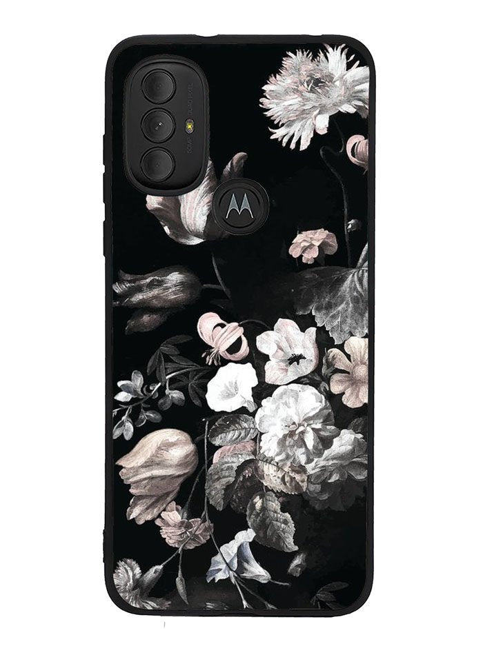 Dark Floral Mural Motorola Moto G Pure 2021 , Moto G Power 2022 Case OV6010