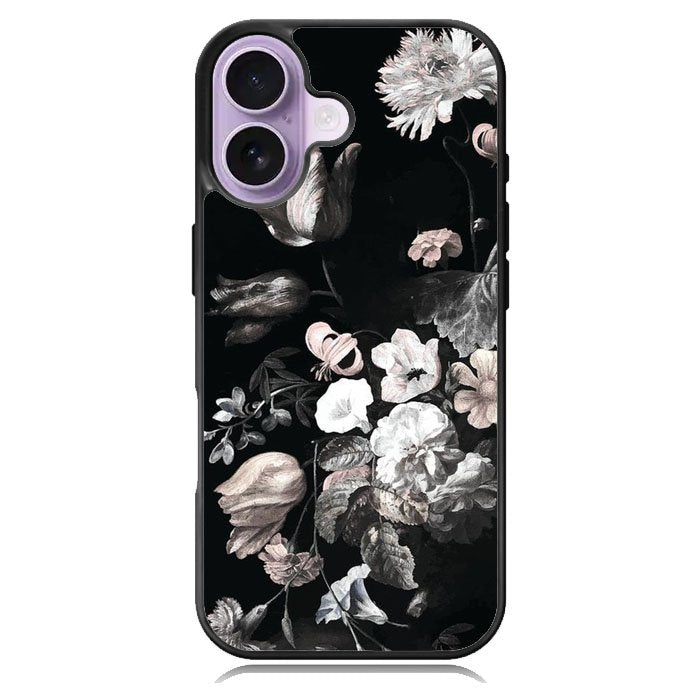 Dark Floral Mural iPhone 17 Case OV6010