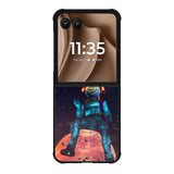Astronaut Art F Motorola Moto RAZR Plus 2025 Case OV3889