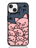 Many Pigs iPhone 14 Plus Case OV0063