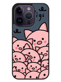 Many Pigs Google iPhone 14 Pro Max Case OV0063