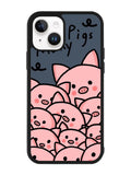 Many Pigs iPhone 15 Plus Case OV0063