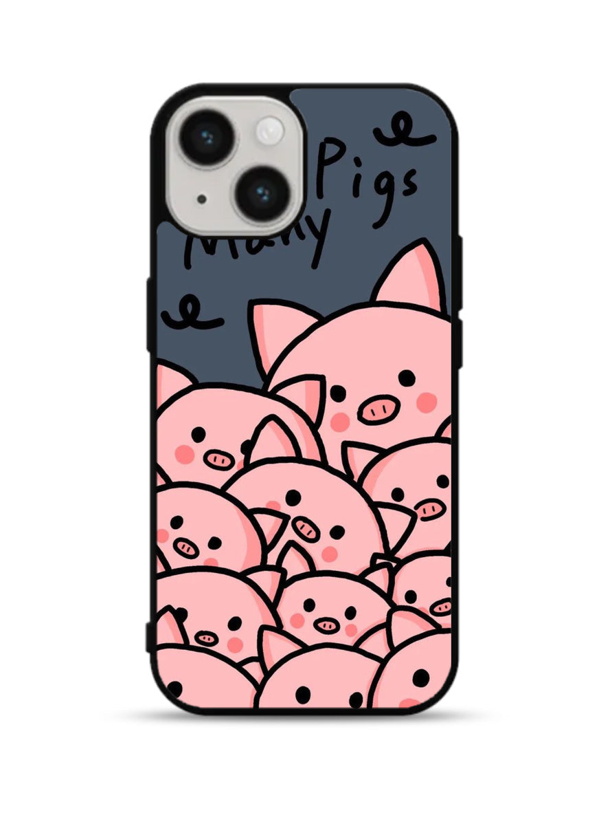Many Pigs iPhone 15 Plus Case
