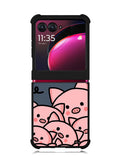 Many Pigs Motorola Moto Razr Plus 2023 , Moto Razr+ 2023 Case