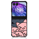 Many Pigs Motorola Moto Razr Plus 2024 , Moto Razr+ 2024 Case