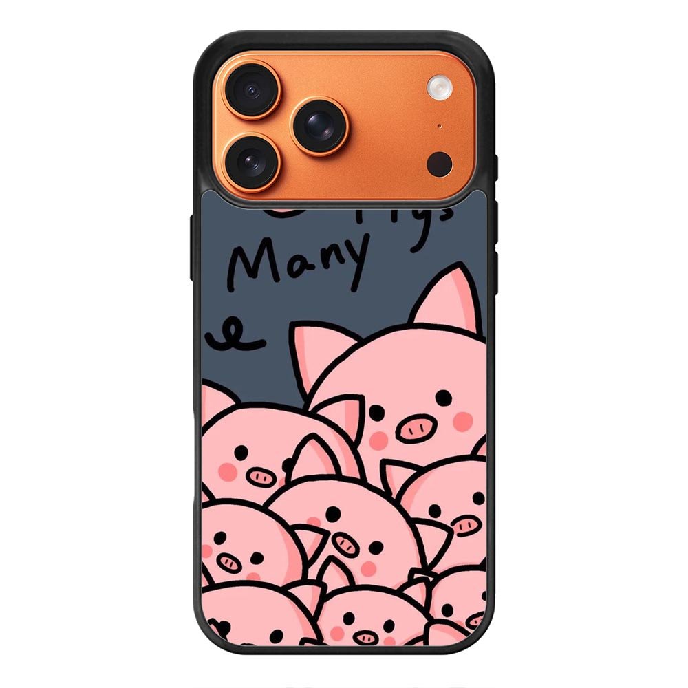Many Pigs iPhone 17 Pro Case