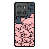 Many Pigs Motorola Moto Edge 2025 Case
