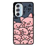 Many Pigs Motorola Moto Edge 2022 Case