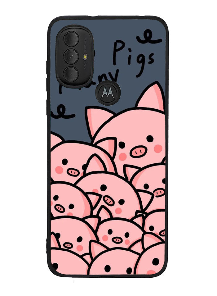 Many Pigs Motorola Moto G Pure 2021 , Moto G Power 2022 Case