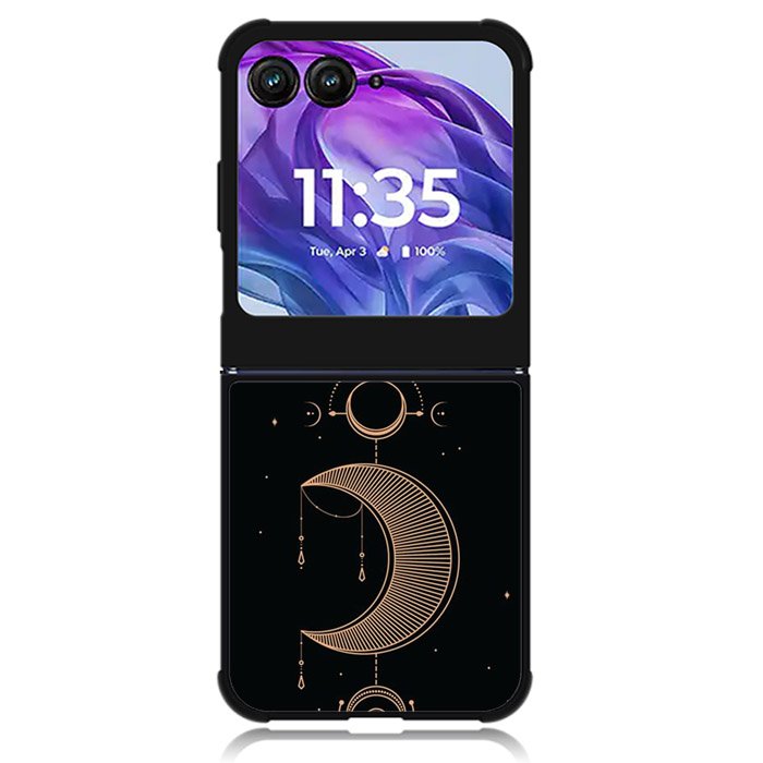 The Moon F Motorola Moto Razr Plus 2024 , Moto Razr+ 2024 Case