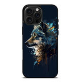 Wolf Art Dark FLF0488 iPhone 16 Pro Max Case