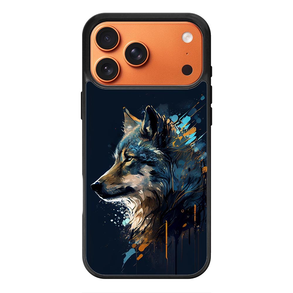 Wolf Art Dark FLF0488 iPhone 17 Pro Case