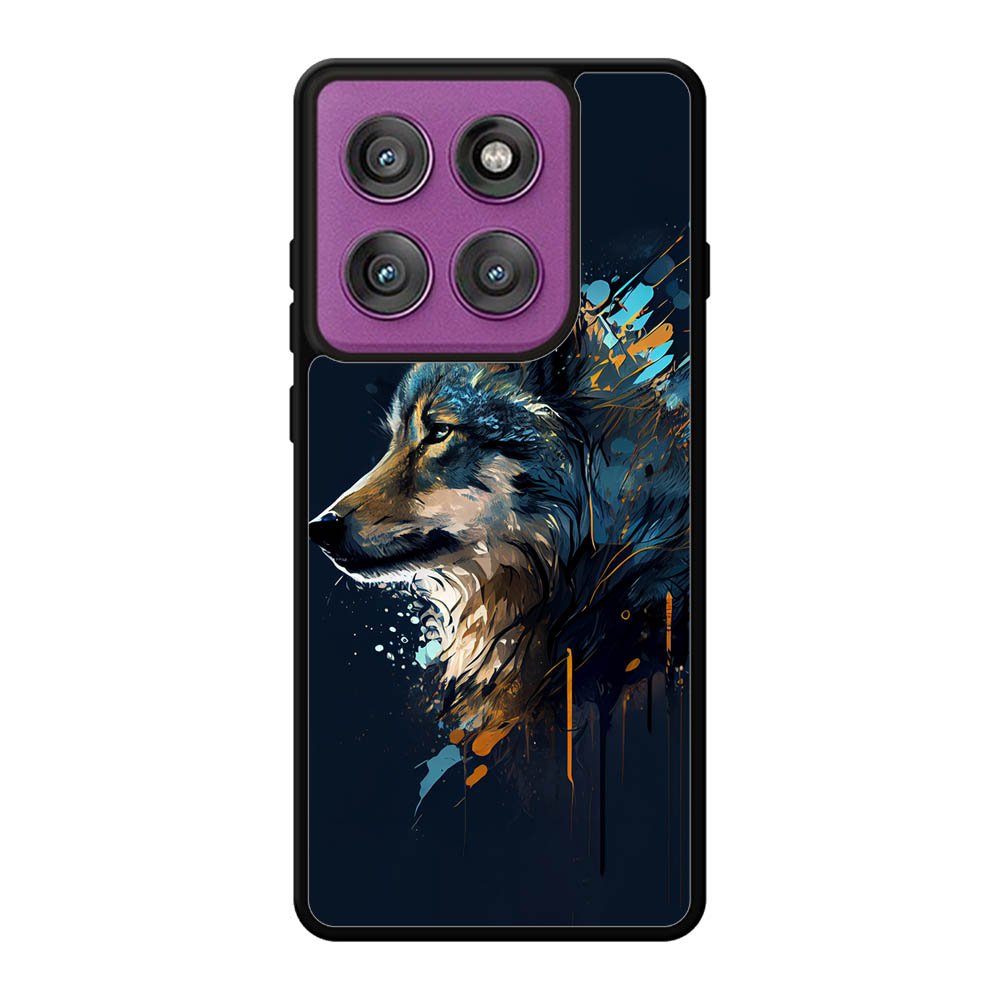 Wolf Art Dark FLF0488 Motorola Moto Edge 60 Pro Case