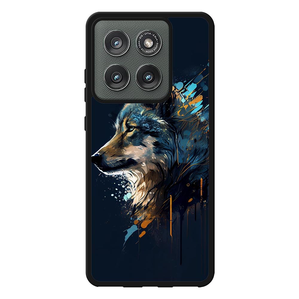 Wolf Art Dark FLF0488 Motorola Moto Edge 2025 Case