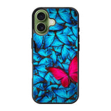 Blue Butterfly FLF0489 iPhone 17 Case