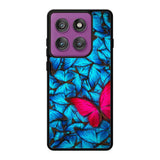 Blue Butterfly FLF0489 Motorola Moto Edge 60 Pro Case