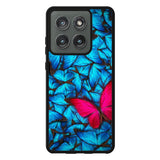 Blue Butterfly FLF0489 Motorola Moto Edge 2025 Case