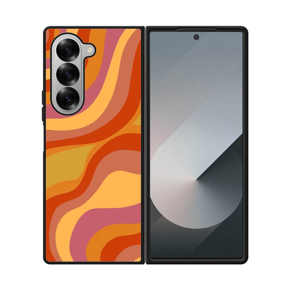 Abstract retro FLF0495 Samsung Galaxy Z Fold 7 5G Case
