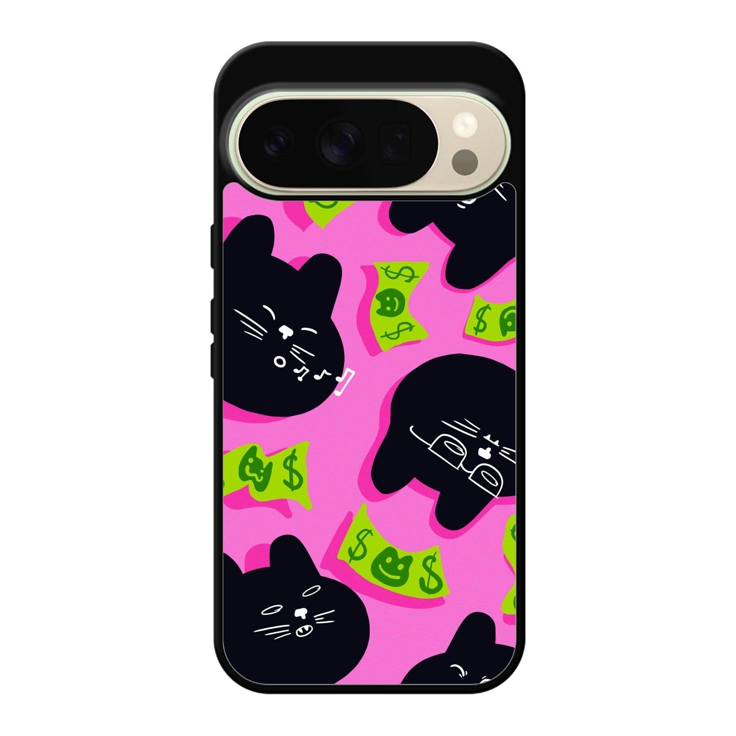 Black Cat Cash FLF0498 Google Pixel 10 Pro Case