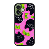 Black Cat Cash FLF0498 iPhone 17 Case
