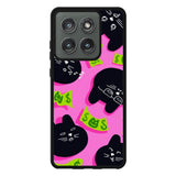 Black Cat Cash FLF0498 Motorola Moto Edge 2025 Case