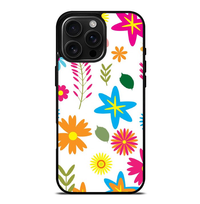 Floral Flowers FLF0502 iPhone 16 Pro Max Case