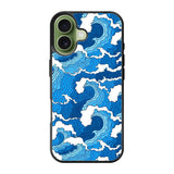 Waves Blue FLF0506 iPhone 17 Case