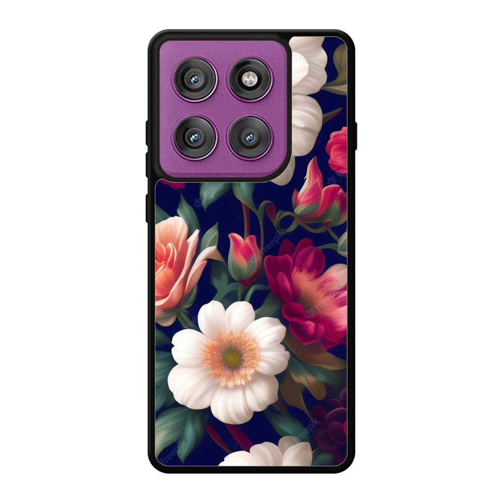 Vintage Floral FLF0517 Motorola Moto Edge 60 Pro Case