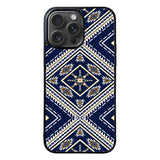 Geometric Blue FLF0527 iPhone 15 Pro Max Case