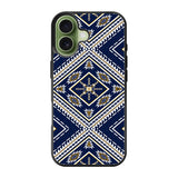 Geometric Blue FLF0527 iPhone 17 Case
