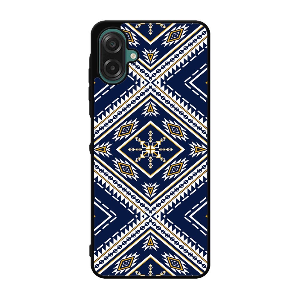 Geometric Blue FLF0527 Samsung Galaxy A07 Case