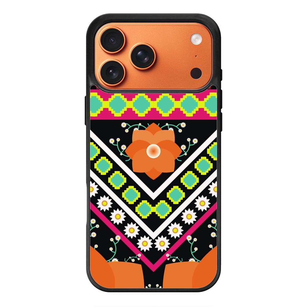 Geometric Flower FLF0531 iPhone 17 Pro Max Case