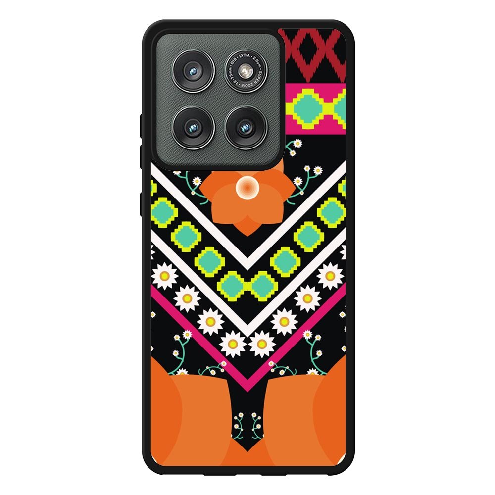 Geometric Flower FLF0531 Motorola Moto Edge 2025 Case