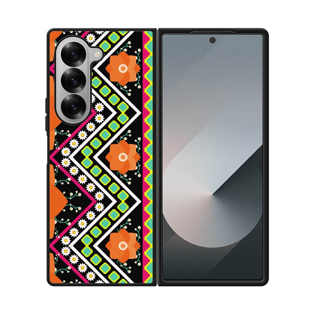 Geometric Flower FLF0532 Samsung Galaxy Z Fold 7 5G Case