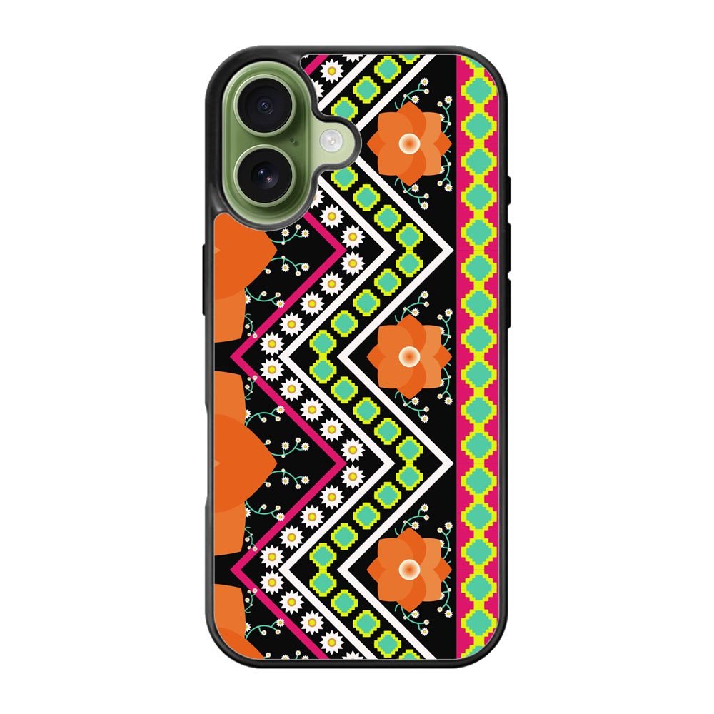 Geometric Flower FLF0532 iPhone 17 Case
