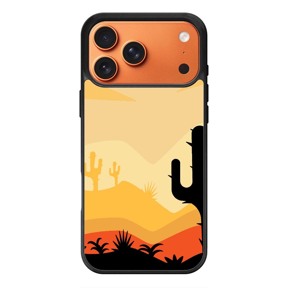 Desert Black Cactus FLF0550 iPhone 17 Pro Max Case