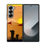 Desert Black Cactus FLF0551 Samsung Galaxy Z Fold 7 5G Case