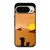 Desert Black Cactus FLF0551 Google Pixel 10 Pro Case
