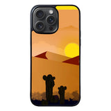 Desert Black Cactus FLF0551 iPhone 15 Pro Max Case