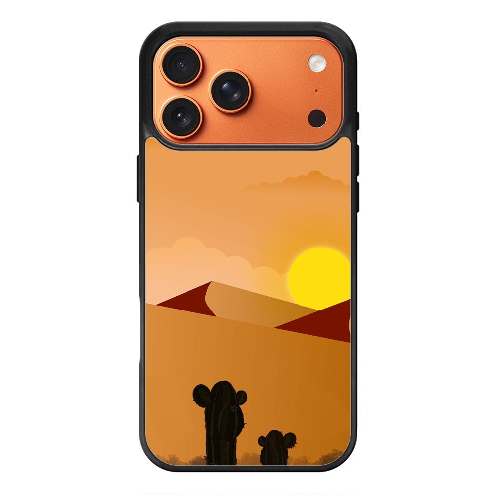 Desert Black Cactus FLF0551 iPhone 17 Pro Case