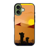 Desert Black Cactus FLF0551 iPhone 17 Case