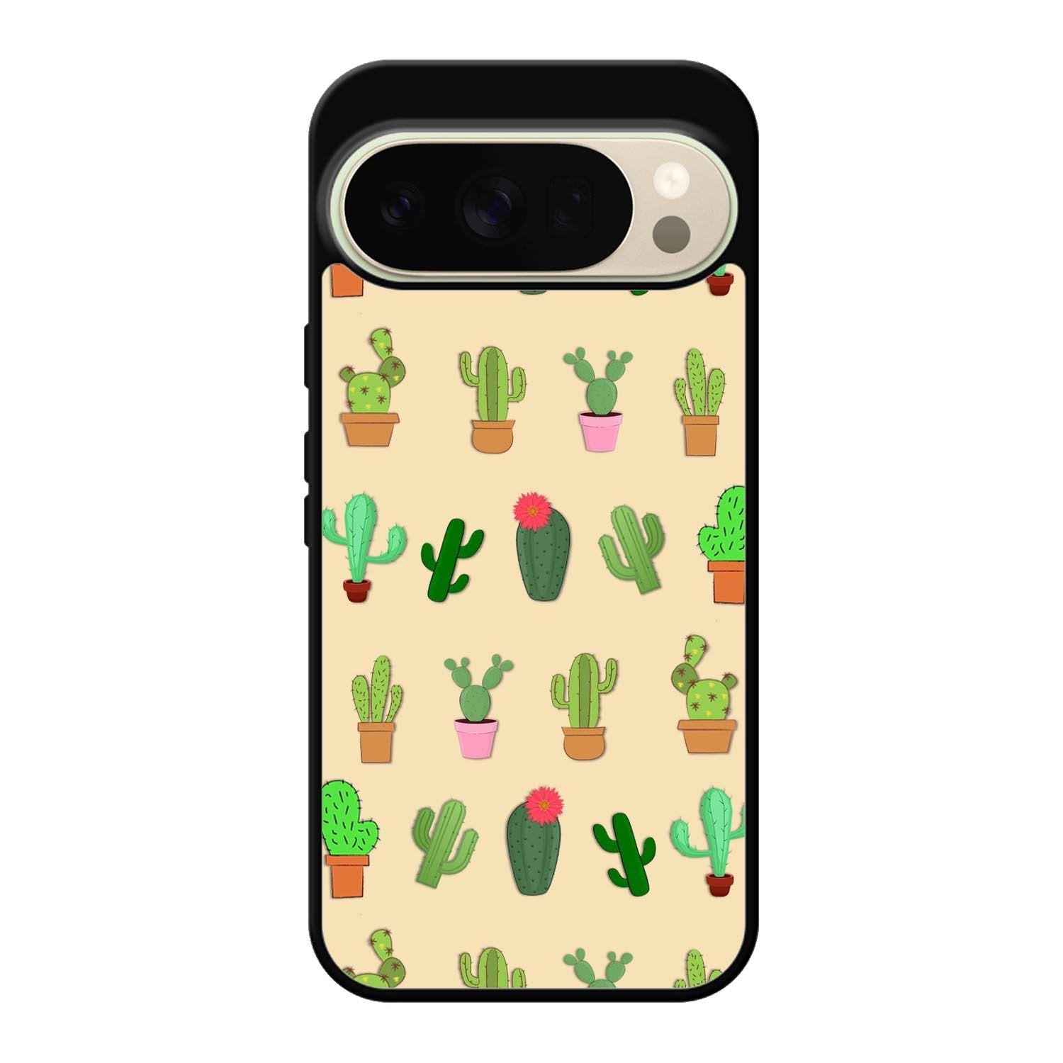 Cactus Pattren FLF0559 Google Pixel 10 Pro XL Case