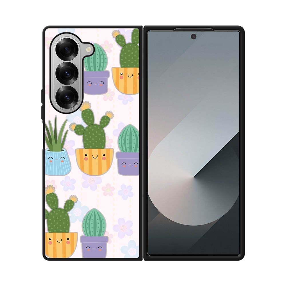 Cactus Cute in Pot FLF0563 Samsung Galaxy Z Fold 7 5G Case